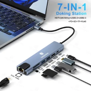 7-in-1 USB-C Docking Station