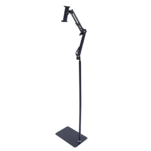 Floor Stand, 360° Swivel Adjustable Holder for Phones & Tablets