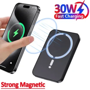 30W Fast Charging Magnetic Wireless Car Charger